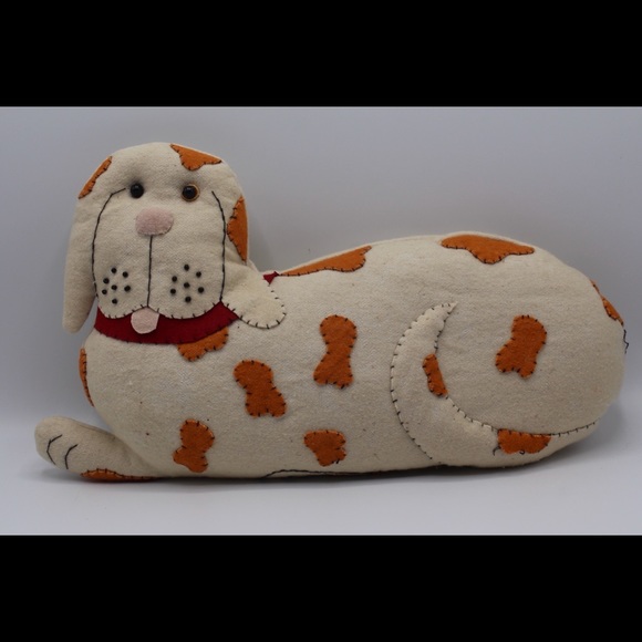 Other - Folk Art Cavalier King Charles Spaniel Felt Pillow